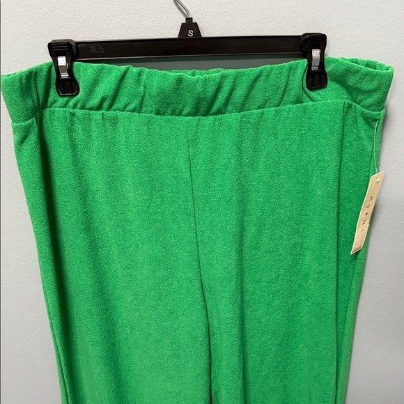Green women wide leg pants - Picture 5 of 6